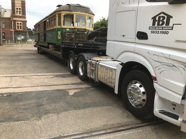 oversize truck with load