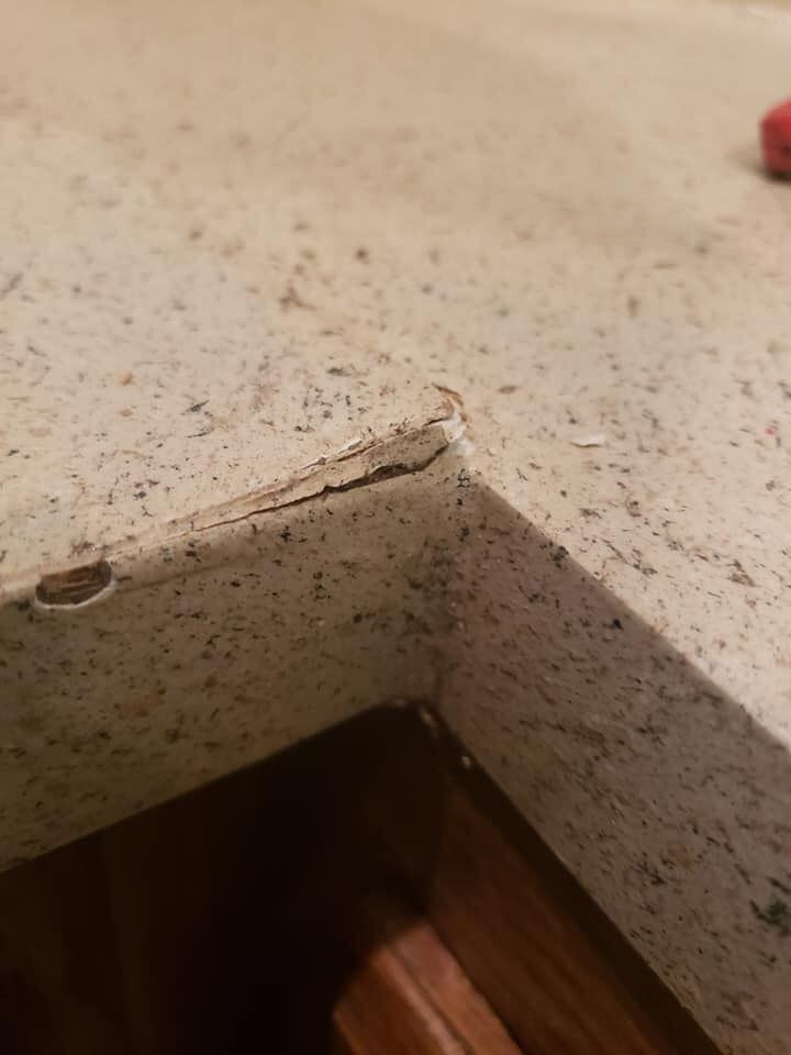 Before Countertop Repair — Kernersville, NC — RENEW-It Master
