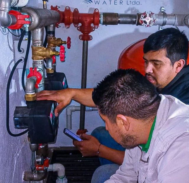 Reparación y mantenimiento de motobomba en planta textil - ACFERBO