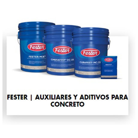 FESTER AEROPUERTO-AUXILIARES Y ADITIVOS PARA CONCRETO