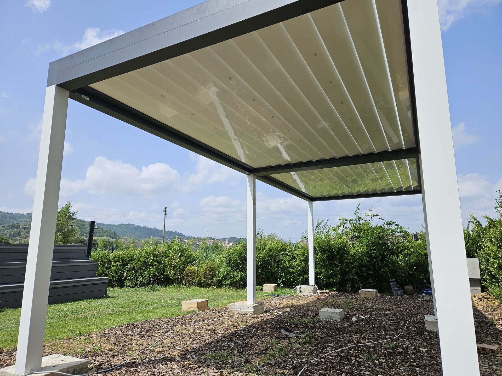 pergola bioclimatica innocenti finiture 23