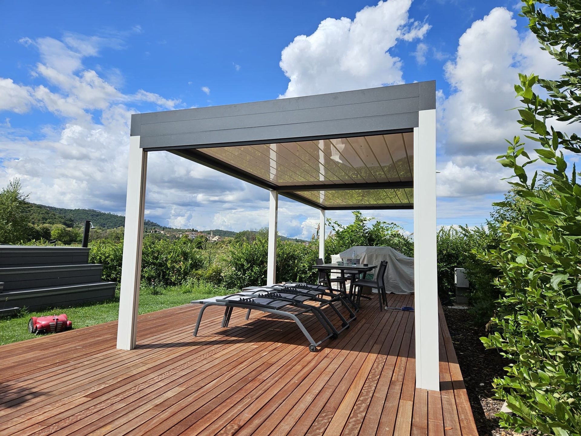 pergola bioclimatica innocenti finiture 19