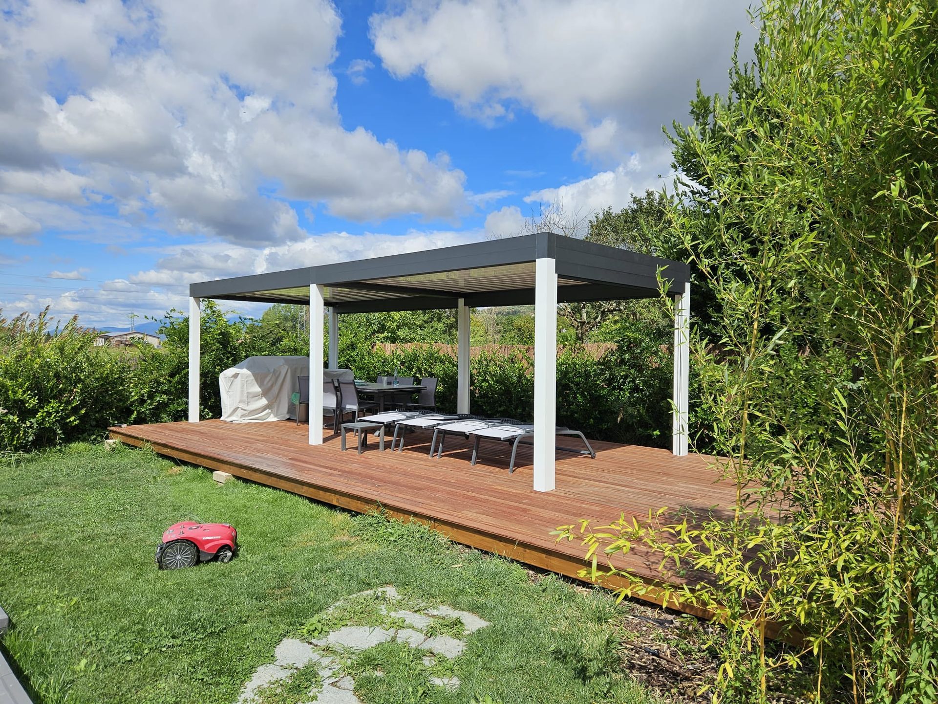 pergola bioclimatica innocenti finiture 17