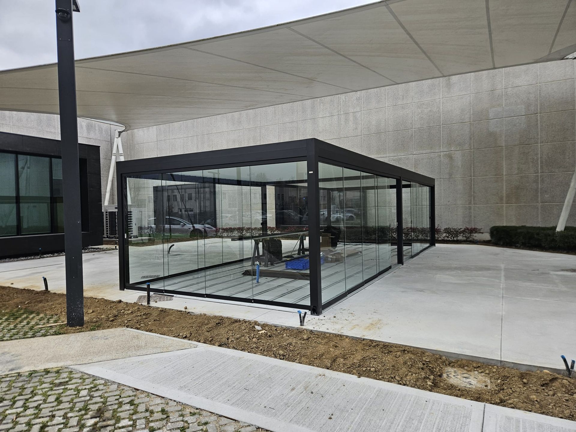 pergola bioclimatica innocenti finiture 9