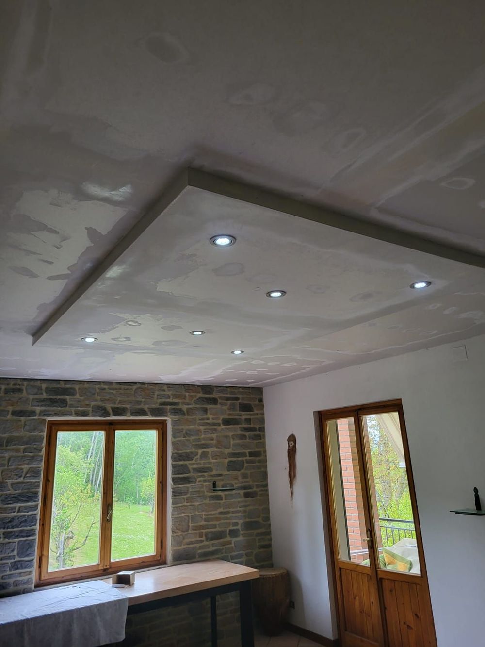 cartongesso ribassamento soffitto
