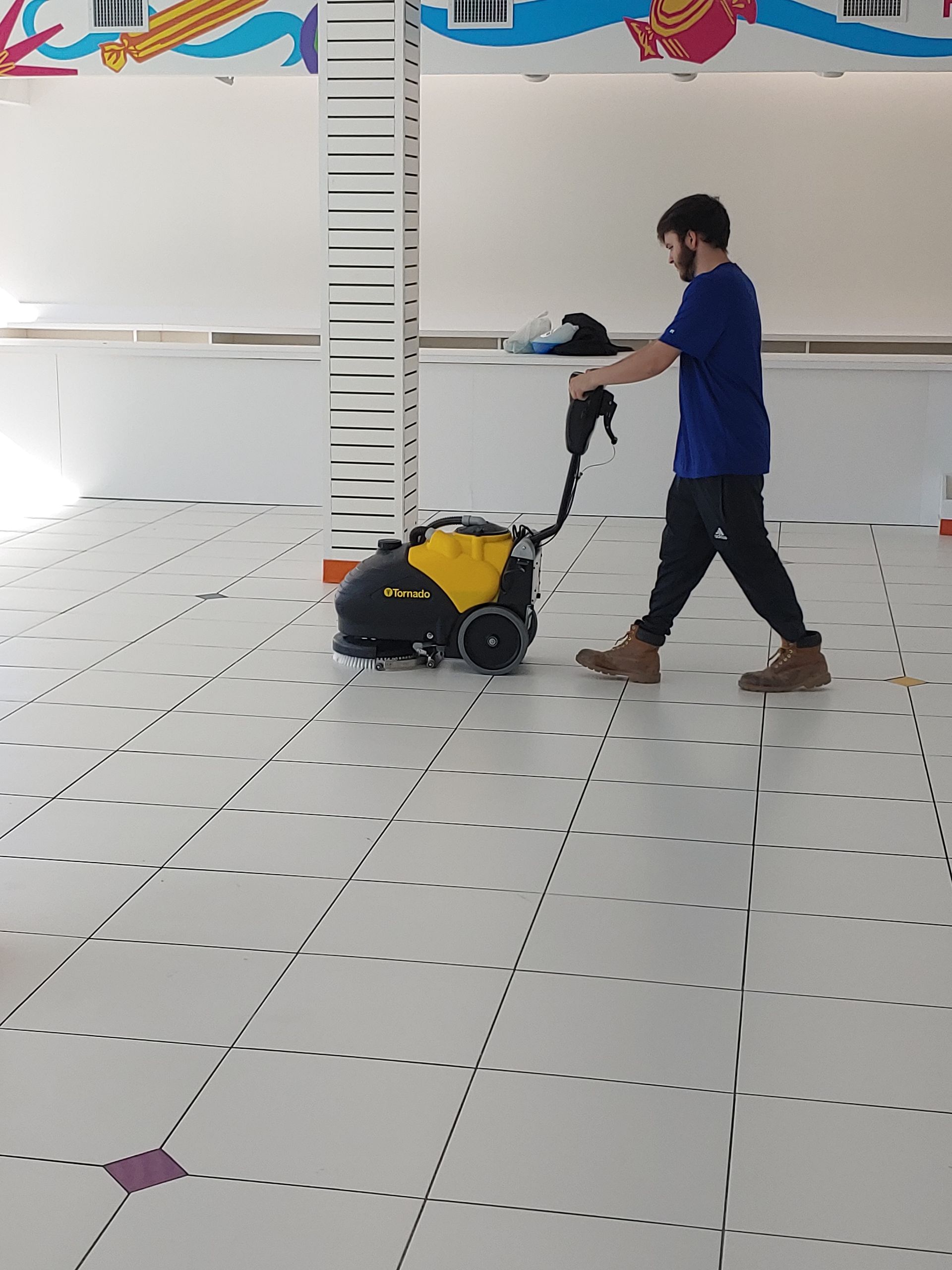 Tile floor auto scrubbing in Fenwick Island, DE