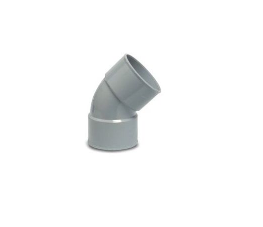 HWA Bocht 80 mm VSE Grijs