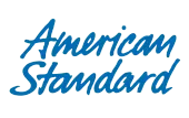American Standard logo in blue script.