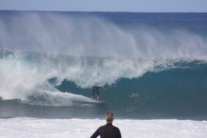 Tamayo Perry oahu surfing experience