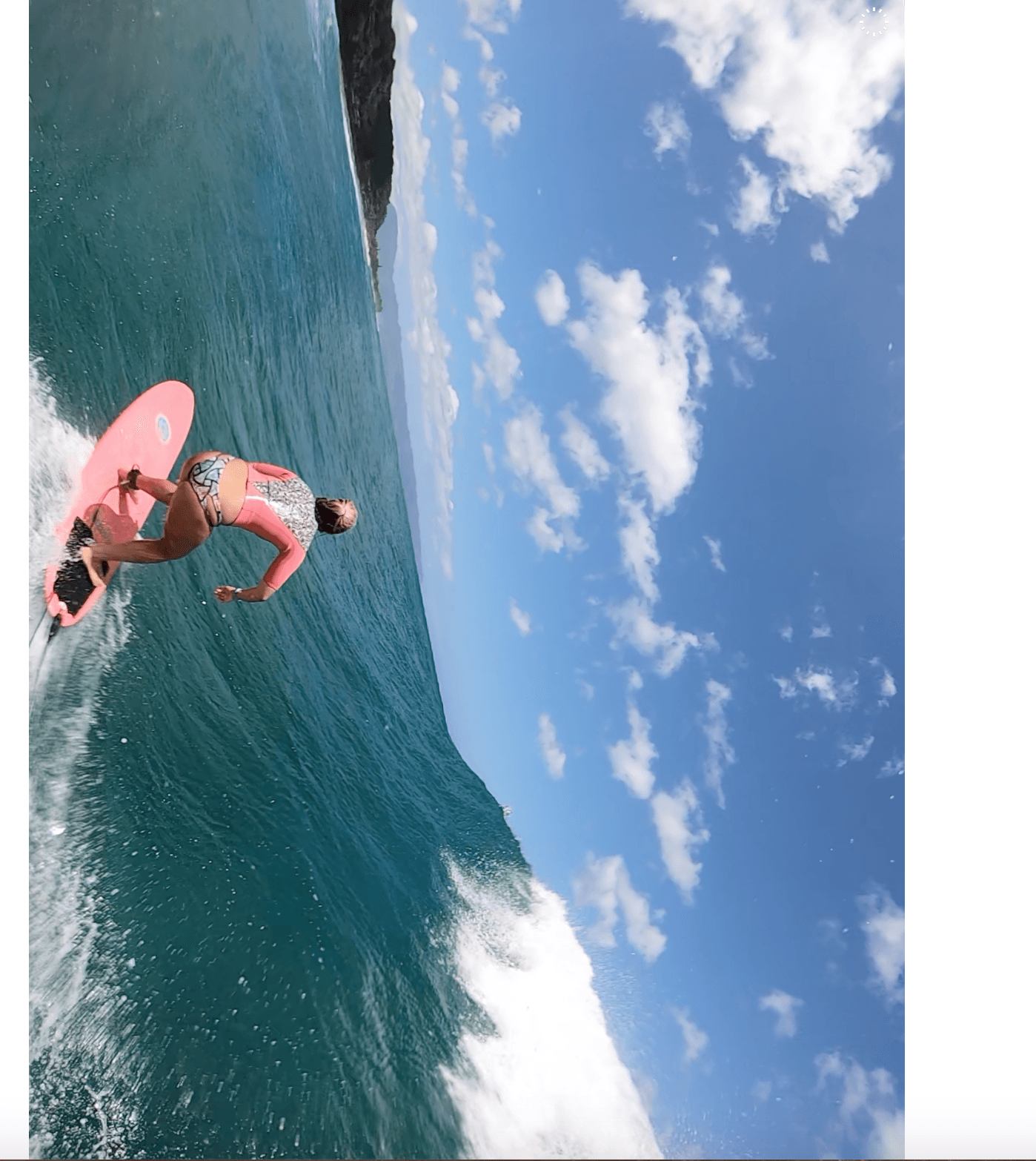 surfing fun Hawaii surfer girl