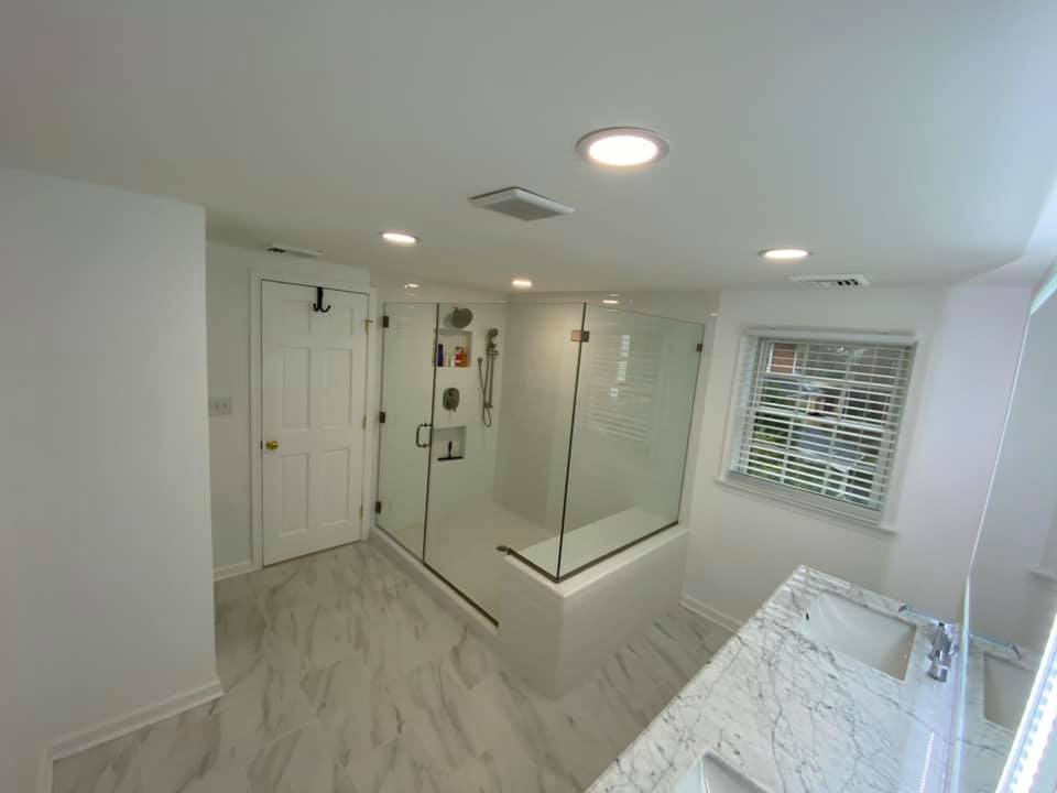 Bathroom Renovation Bethlehem. A photo of a new modern bathroom
