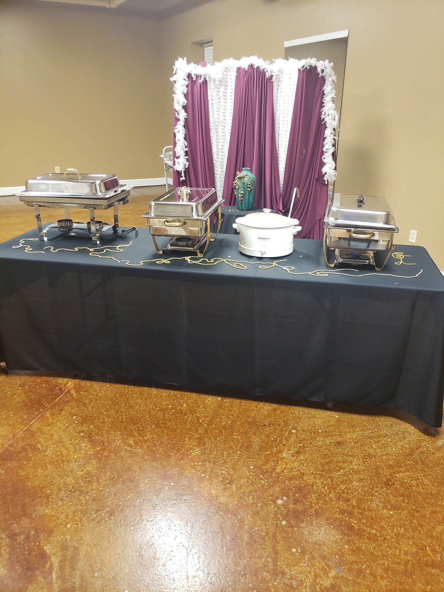 Buffet Reception Serving Area