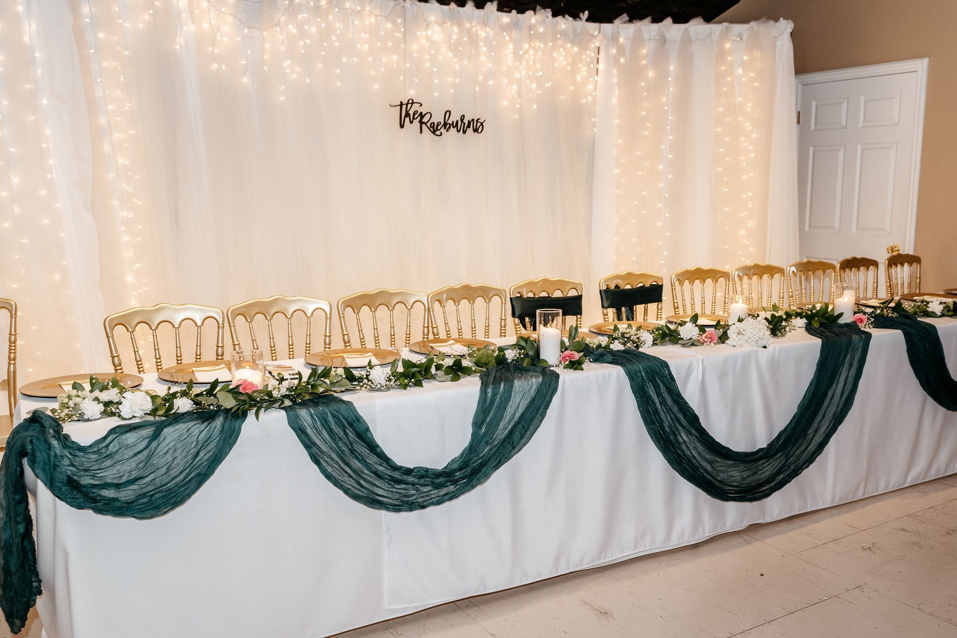 Head Table Decorations