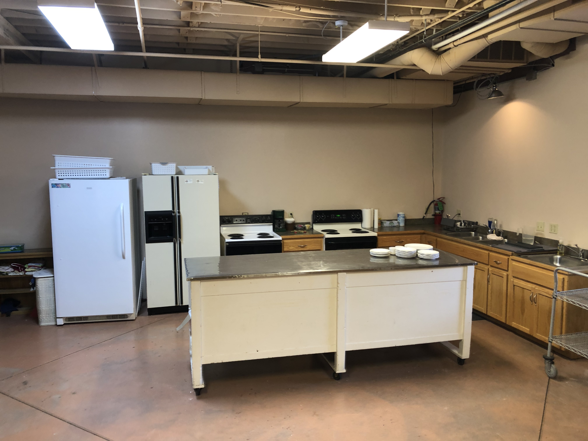 First Floor Banquet-sized Kitchen
