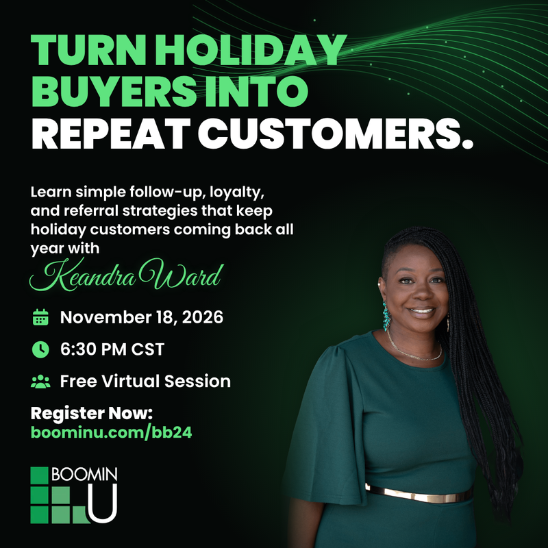 Turn Holiday Buyers Into Repeat Customers flyer
