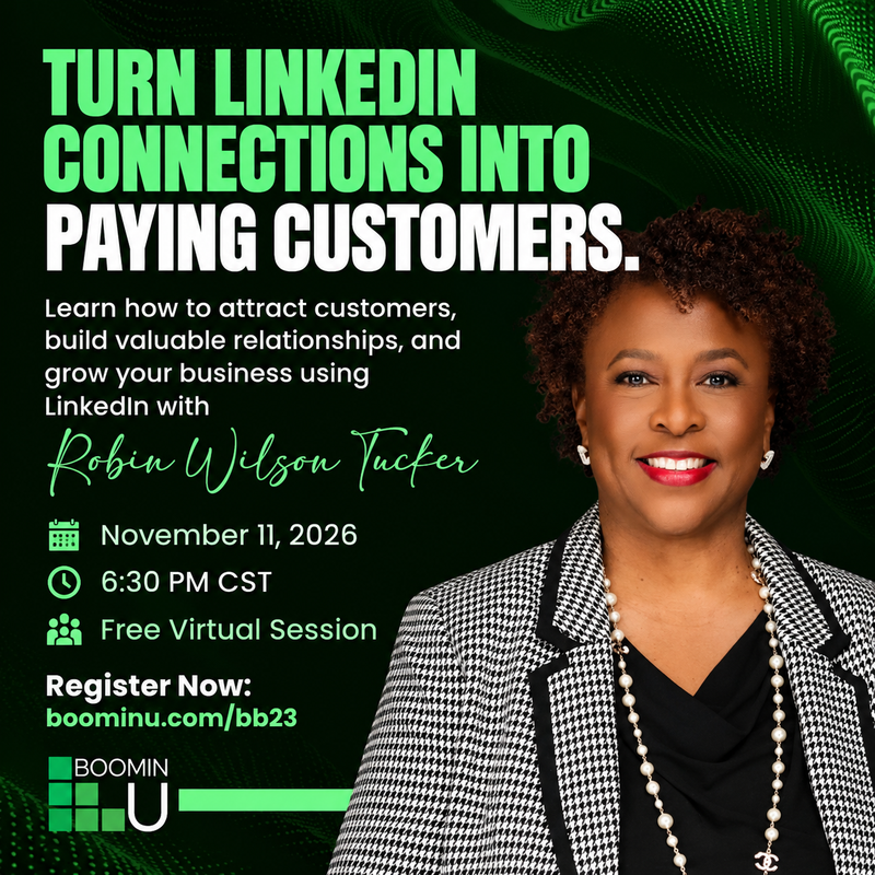 Turn LinkedIn Into a Sales Tool: Find Customers, Build Relationships & Grow Your Business flyer