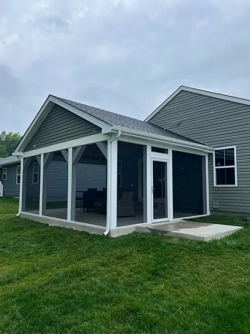 screened in porch