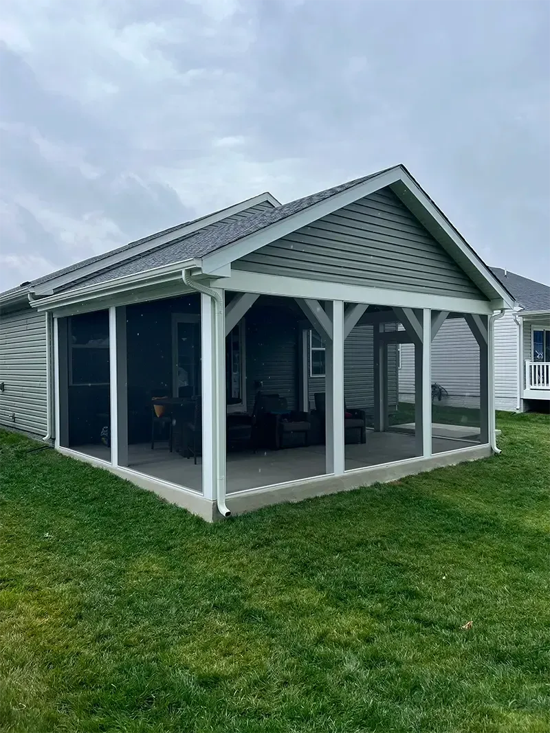 screened in porch