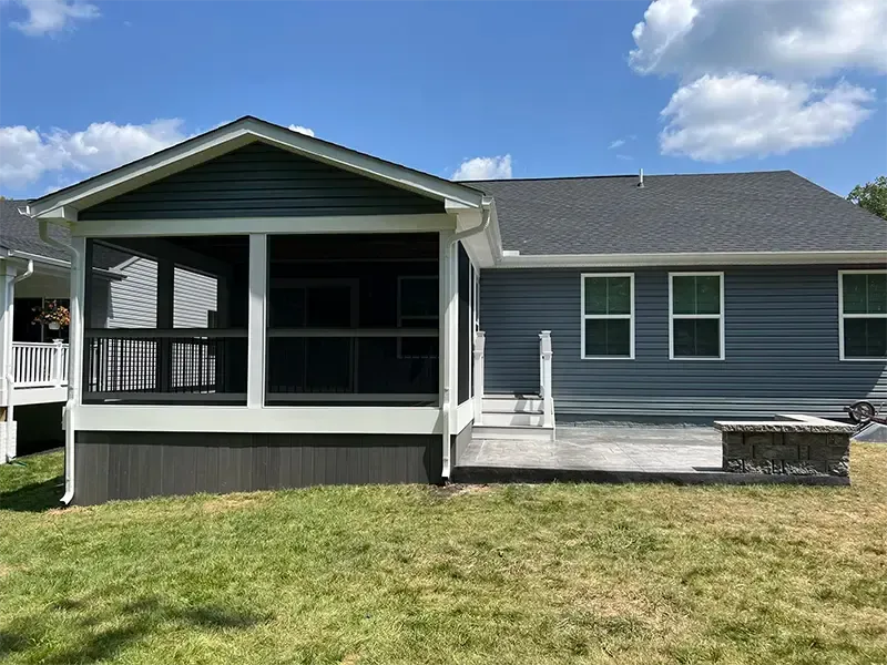 screened in porch