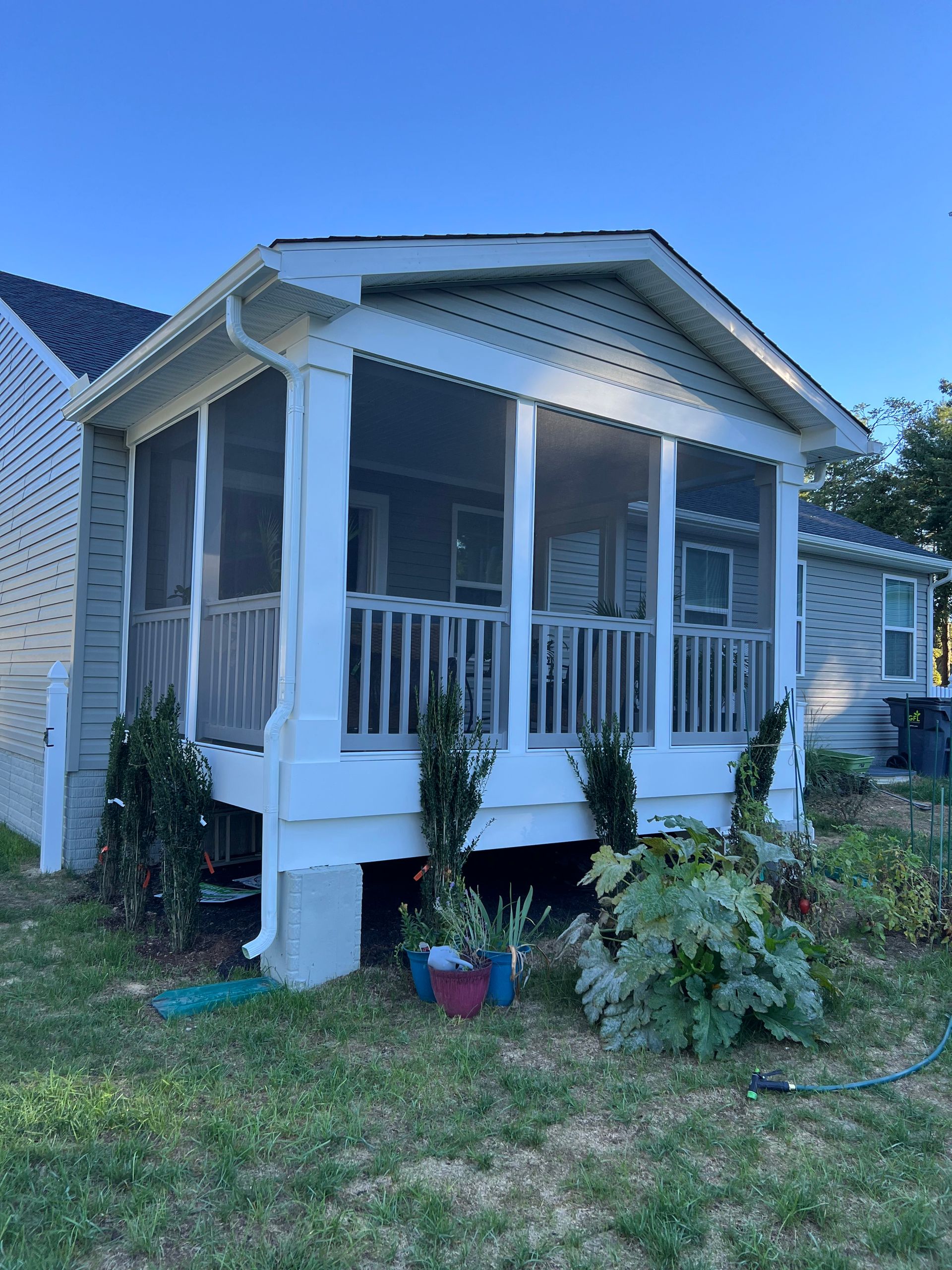 screened in porch