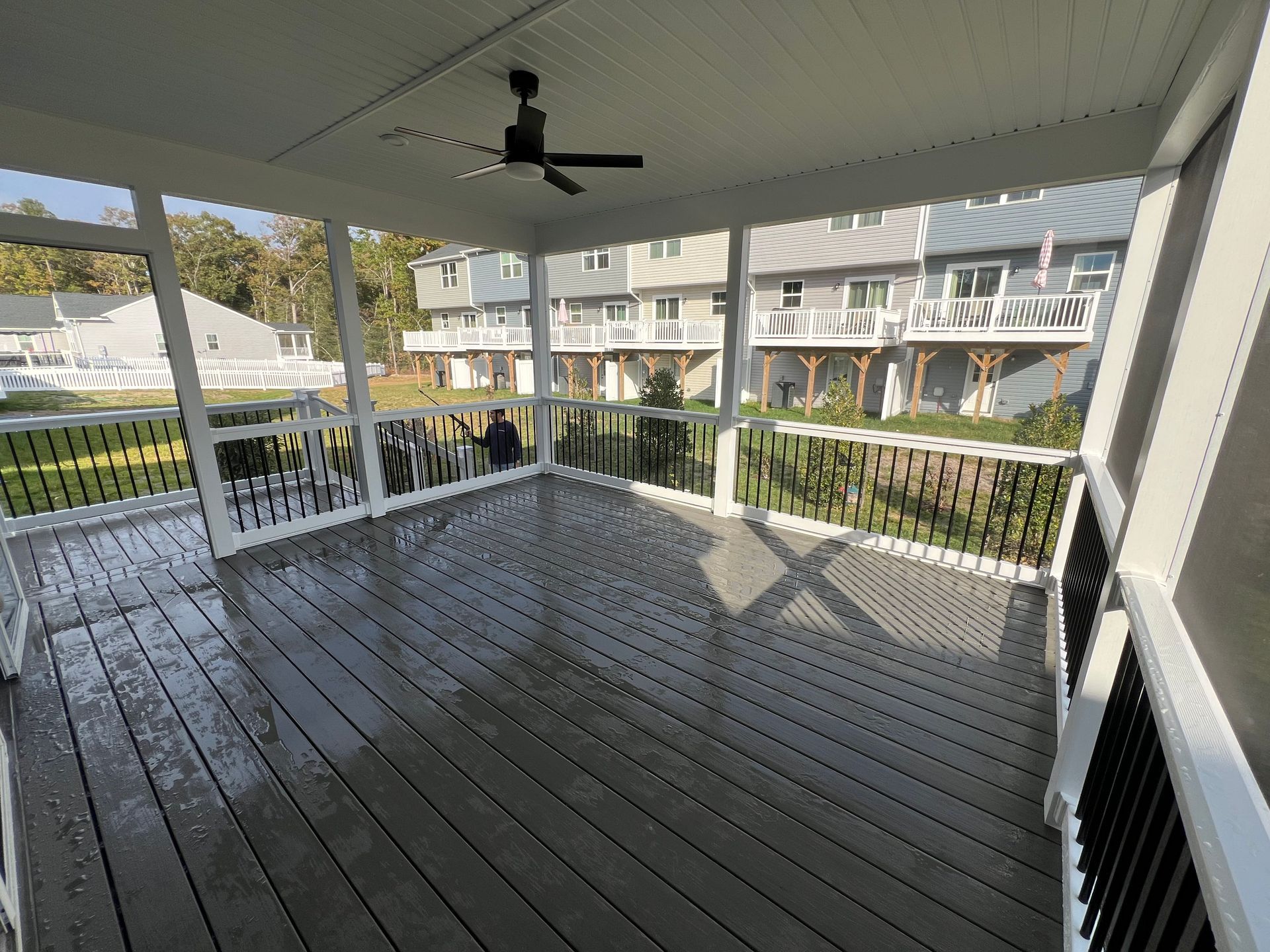 screened in porch