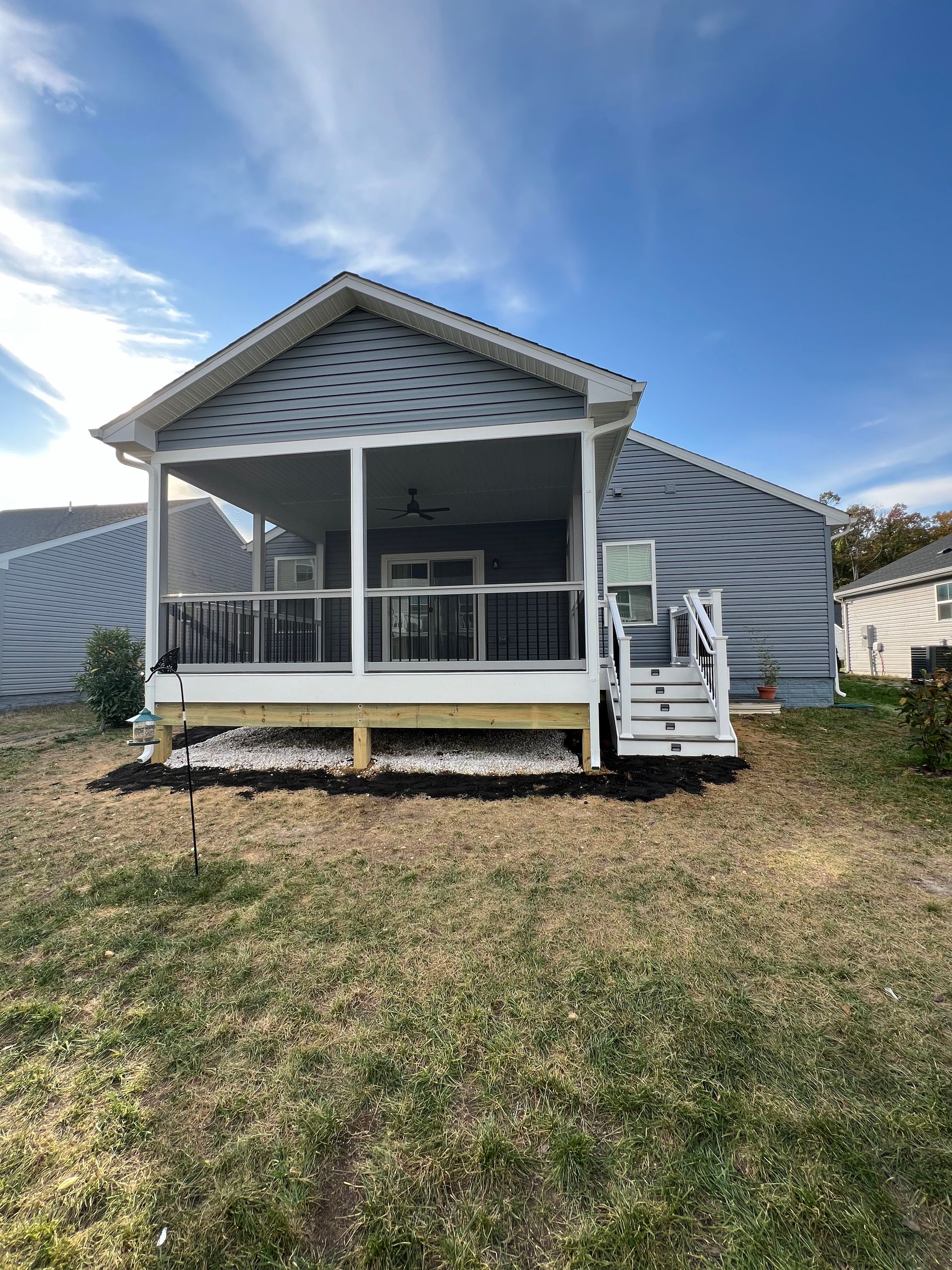 screened in porch