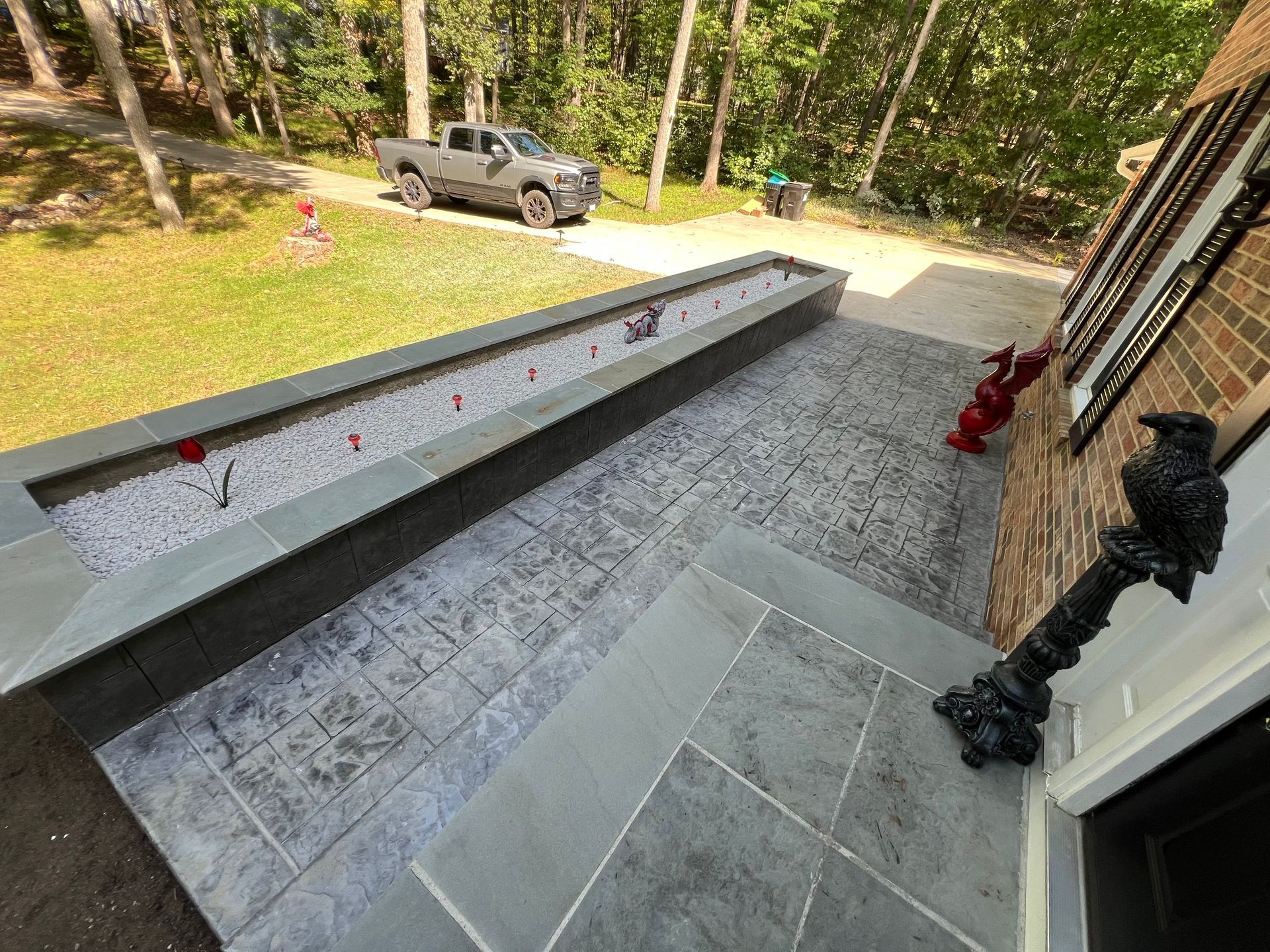 concrete patio 