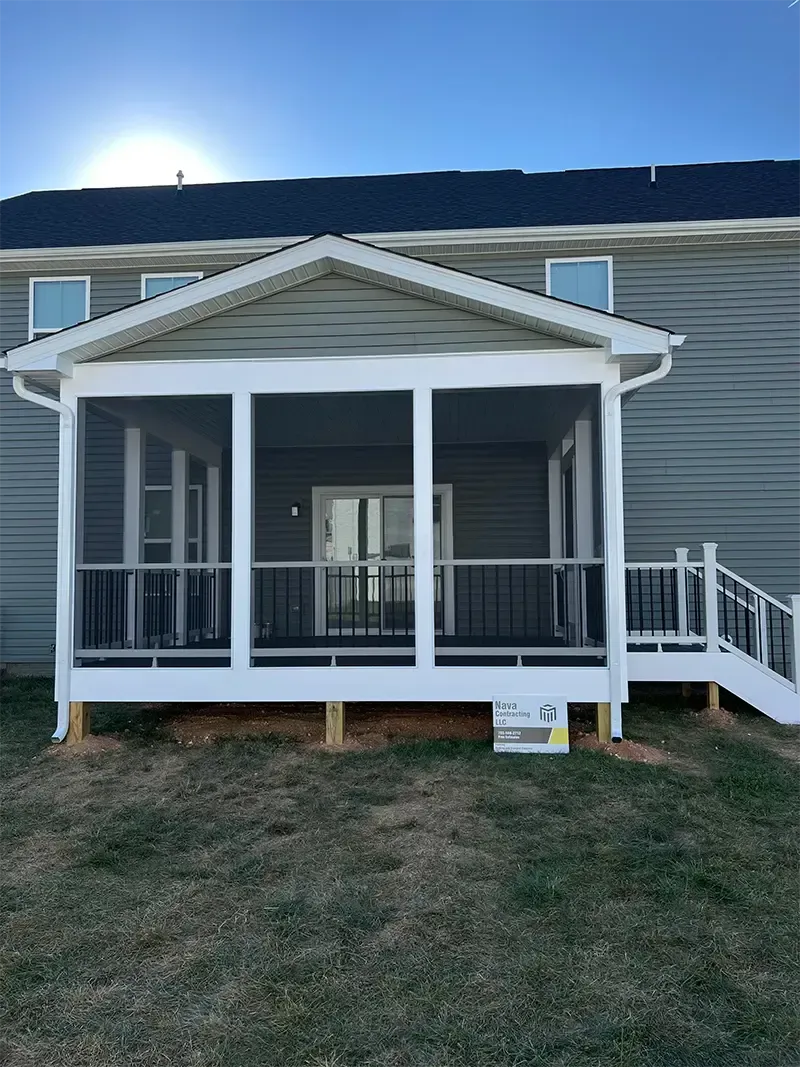 screened in porch