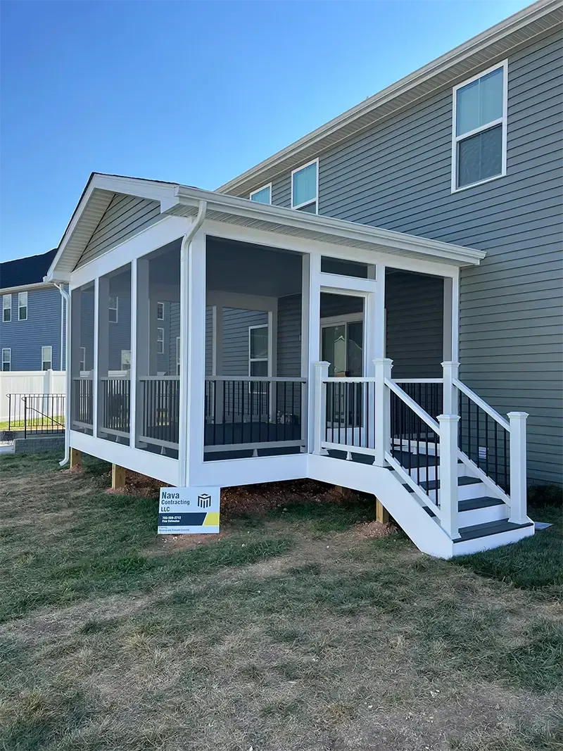 screened in porch