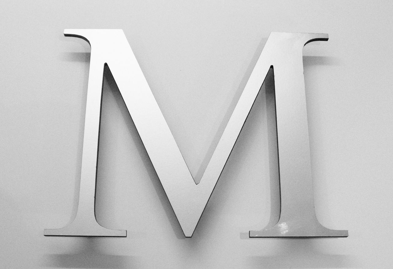 Order Flat Cut Metal Letters, Numbers, & Logos Metal Letters Signs