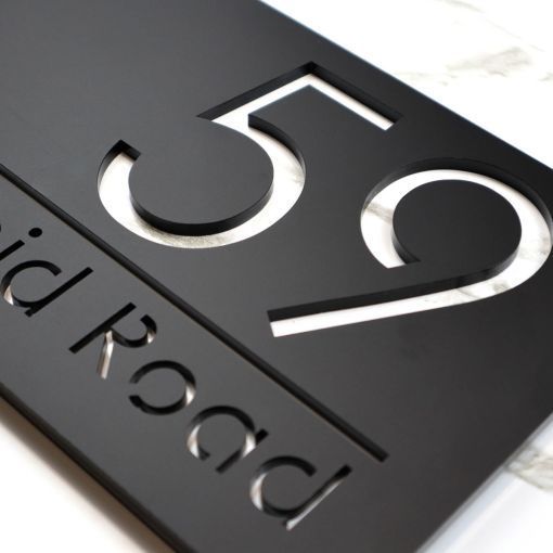 Custom Cut Plastic Letters.