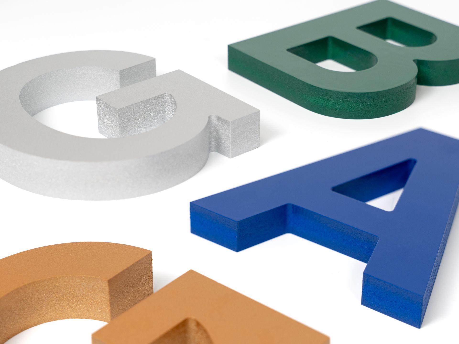 PVC letters and logos