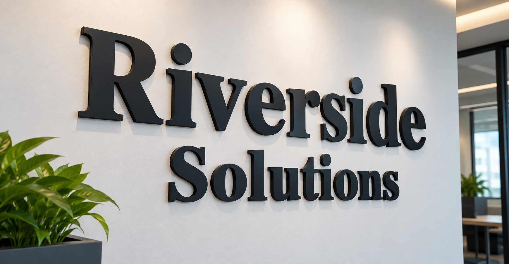 Injection Molded Plastic Letters