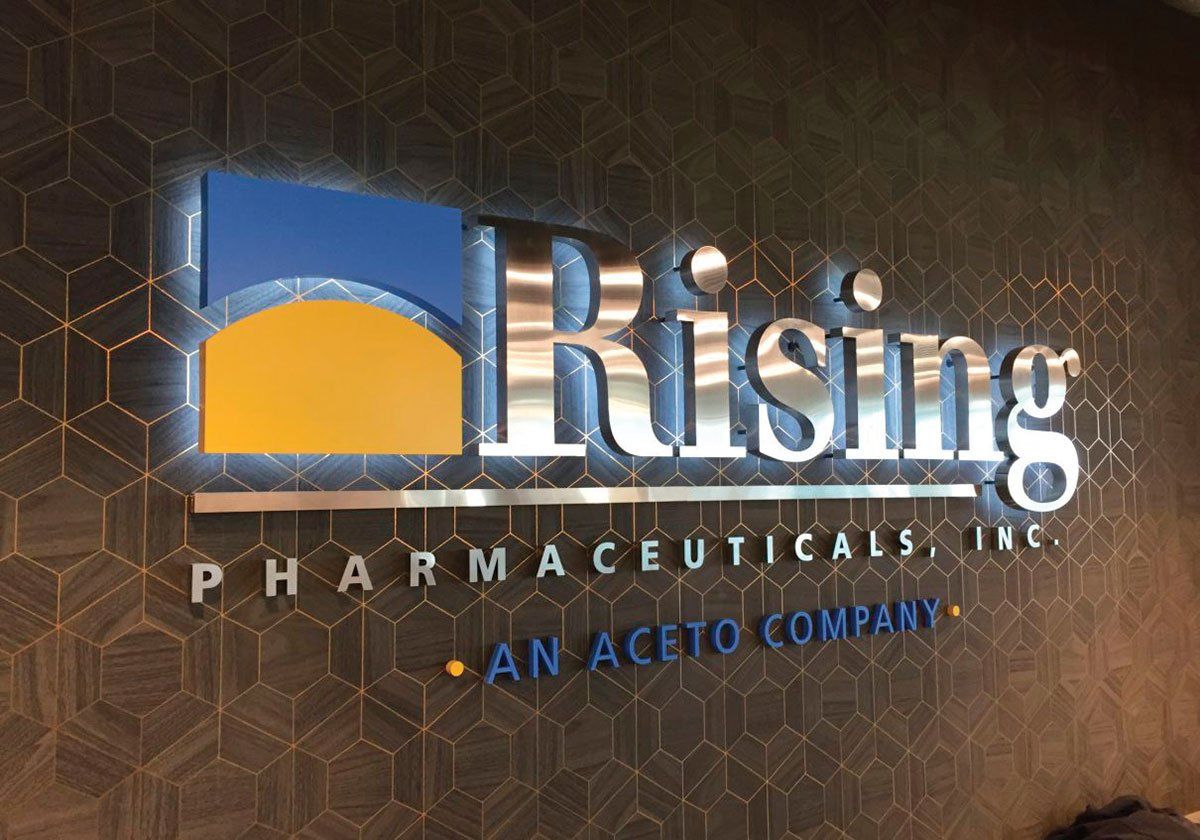 Halo Lit Stainless Steel Letters