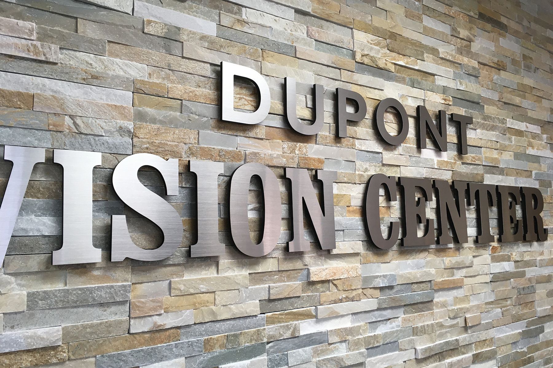 Laminate letters & logos