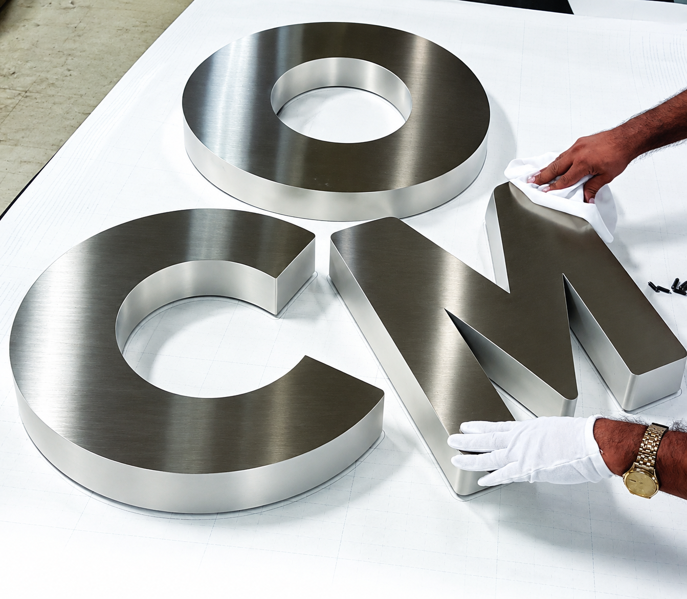 Custom Stainless Steel Letters