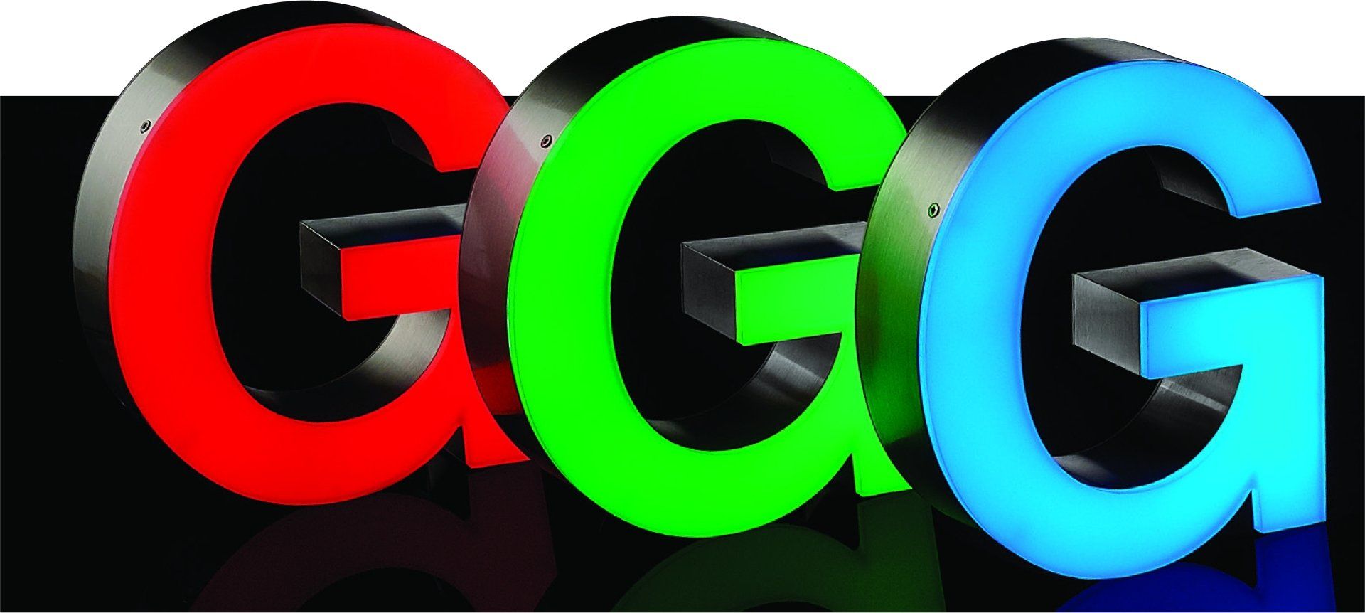 Trimless LED letters