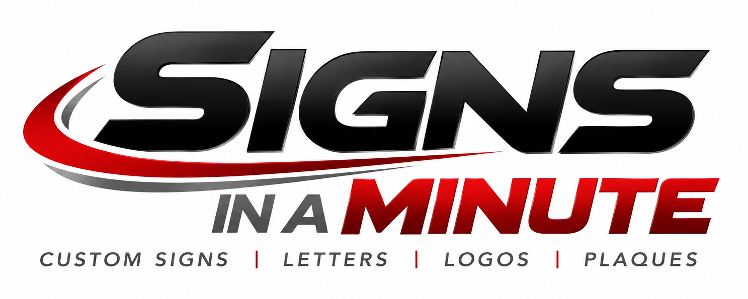 Signs in a Minute Logo