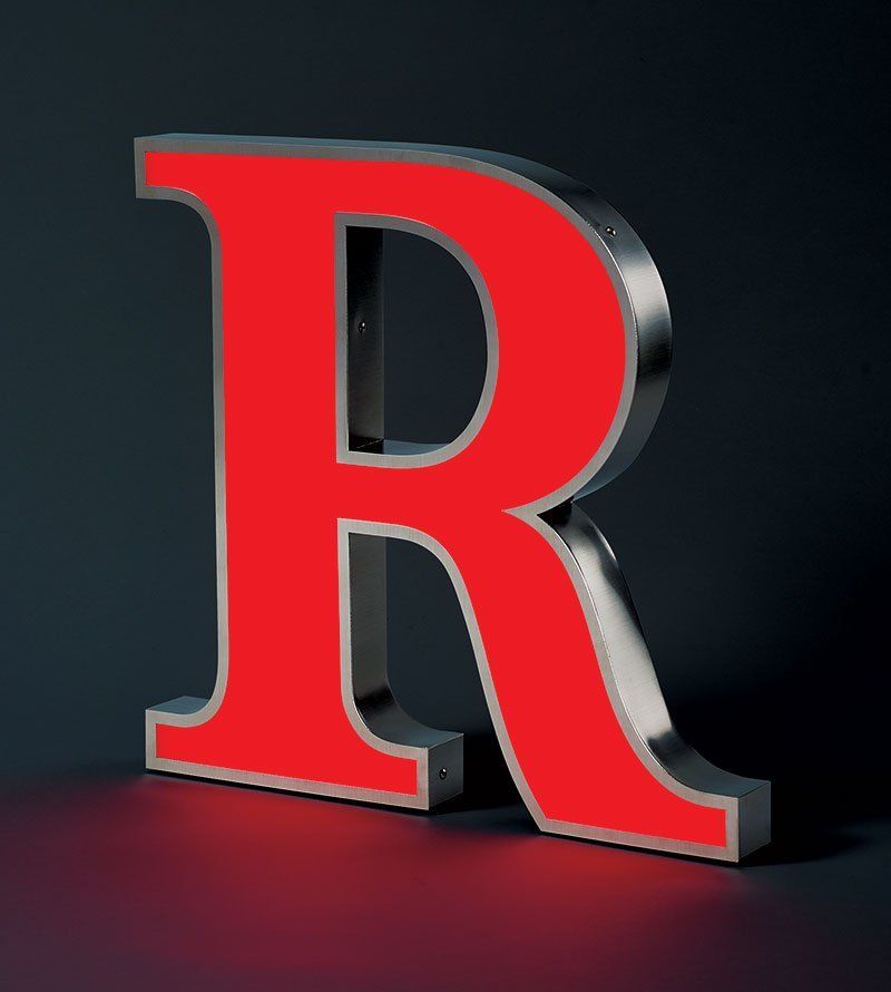 Face Lit Stainless Steel Letters