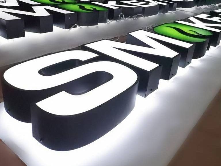 Face Lit Aluminum LED Letters