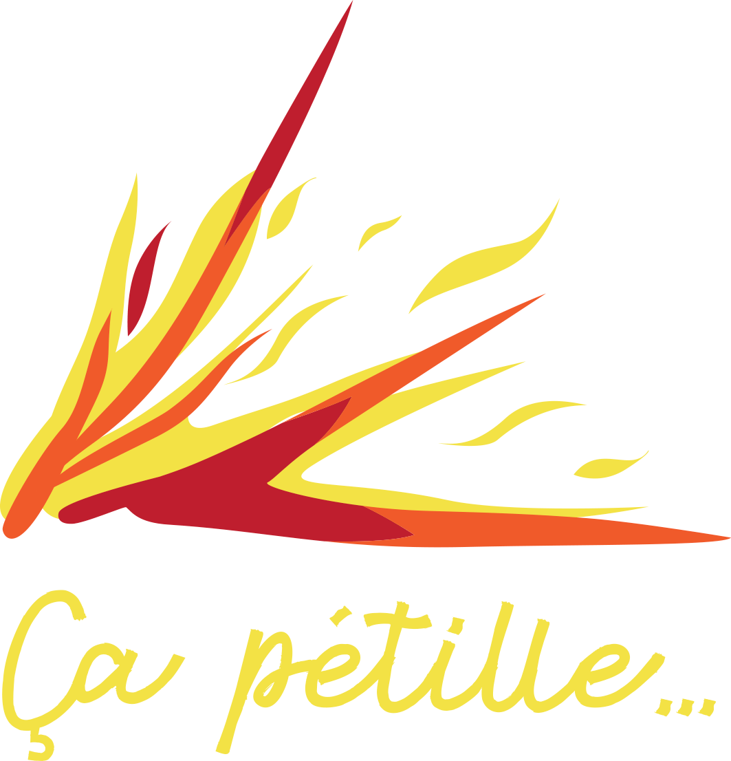 Flammes, jaunes à rouges, avec
