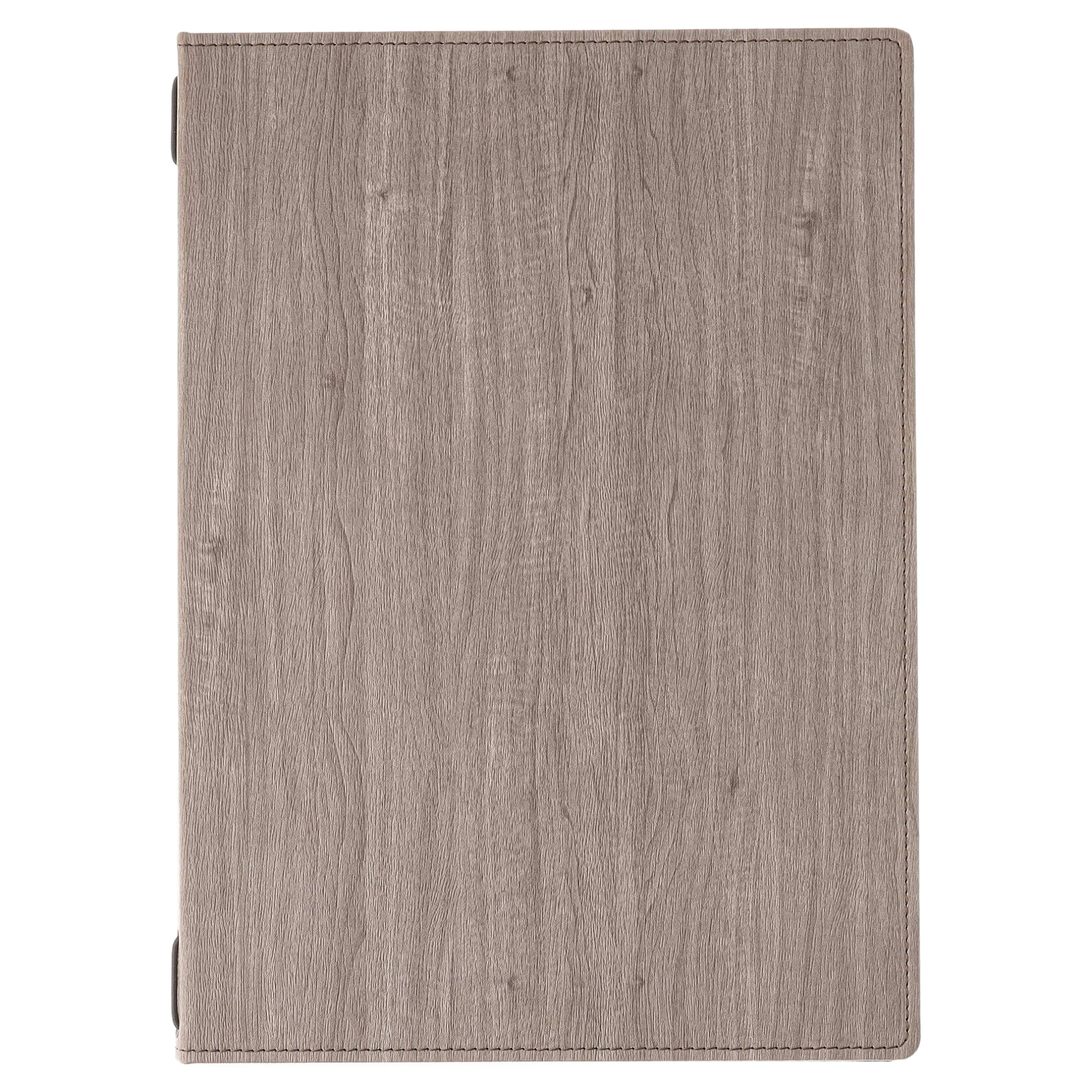 Housse de tablette texturée beige.