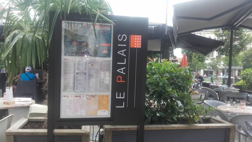 Panneau pour le restaurant 