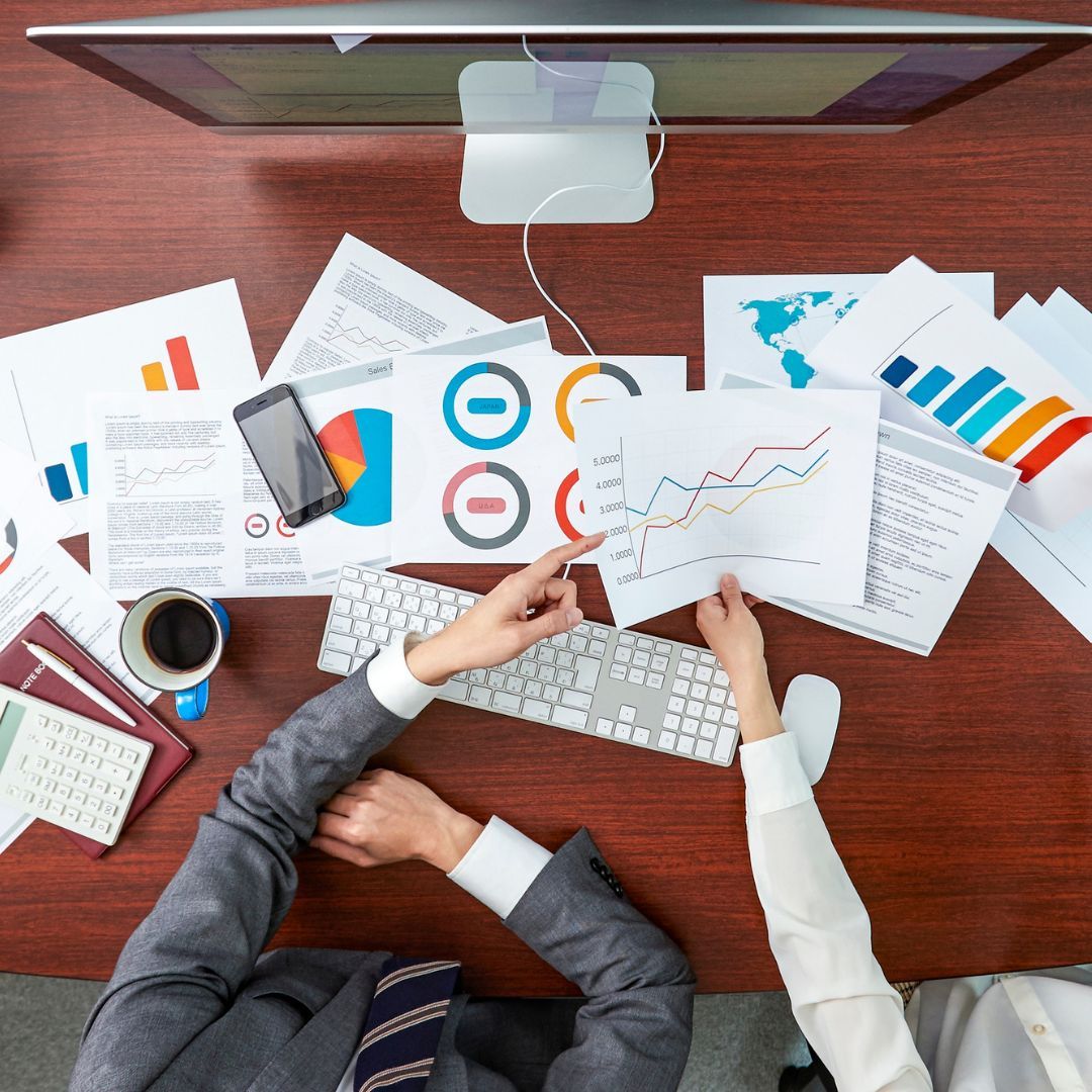 Customer data and other spreadsheets.