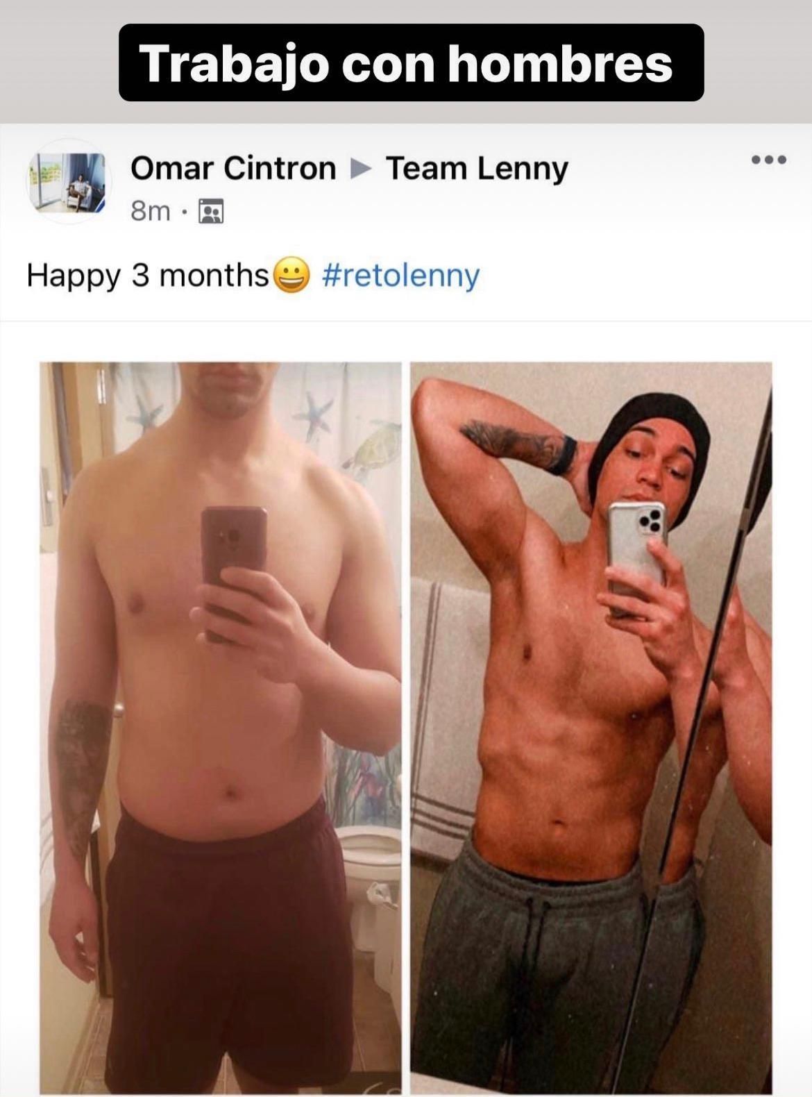 Mensaje de clienta