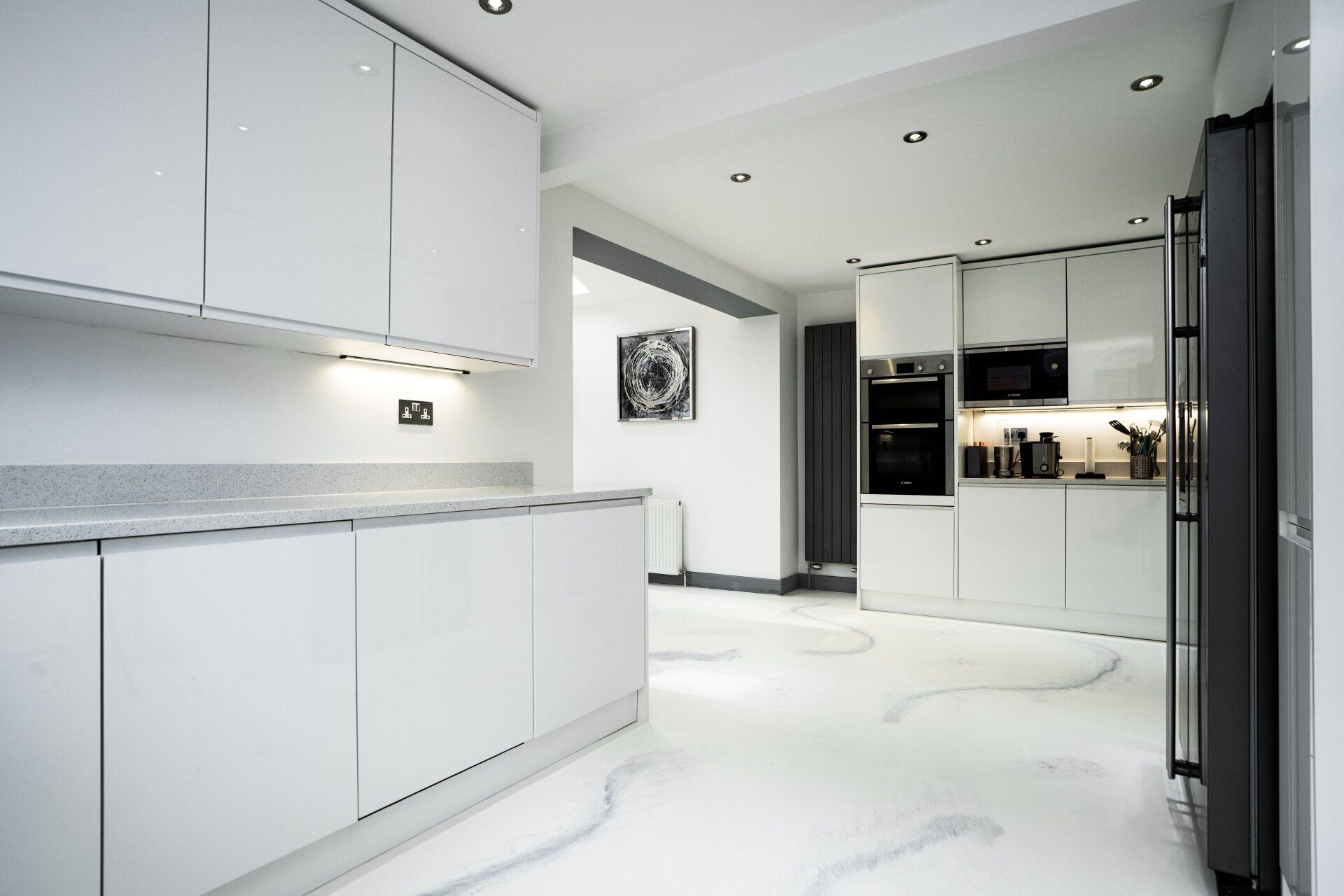 marble resin floor