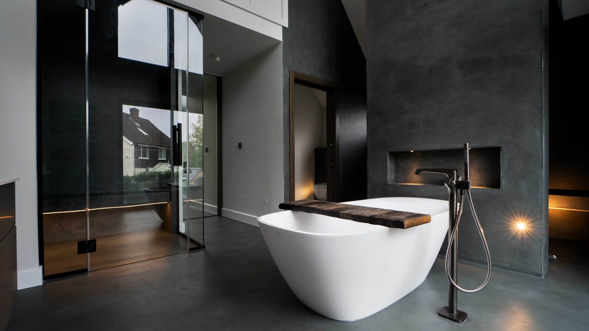bathroom floors in resin