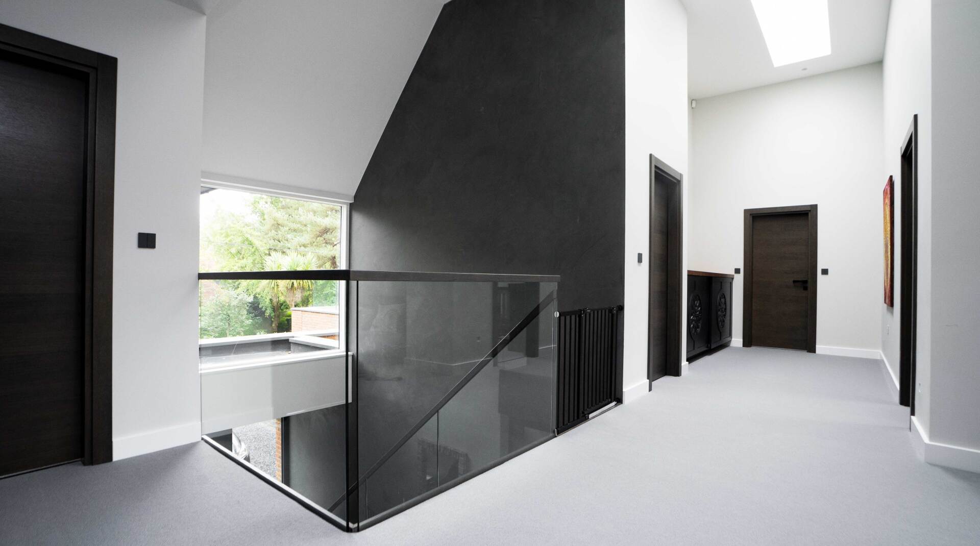 Resin Seamless feature wall