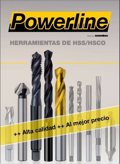 Herraind - Importadores de herramienta rotativa de corte HSS, cobalto y tungsteno. Representantes Gühring en EC