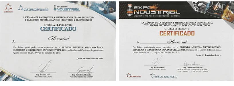 certificados